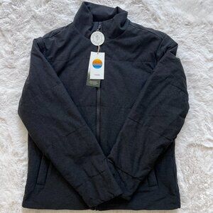 Vuori Men's Ponto Insulated Jacket Black Heather Size L NWT